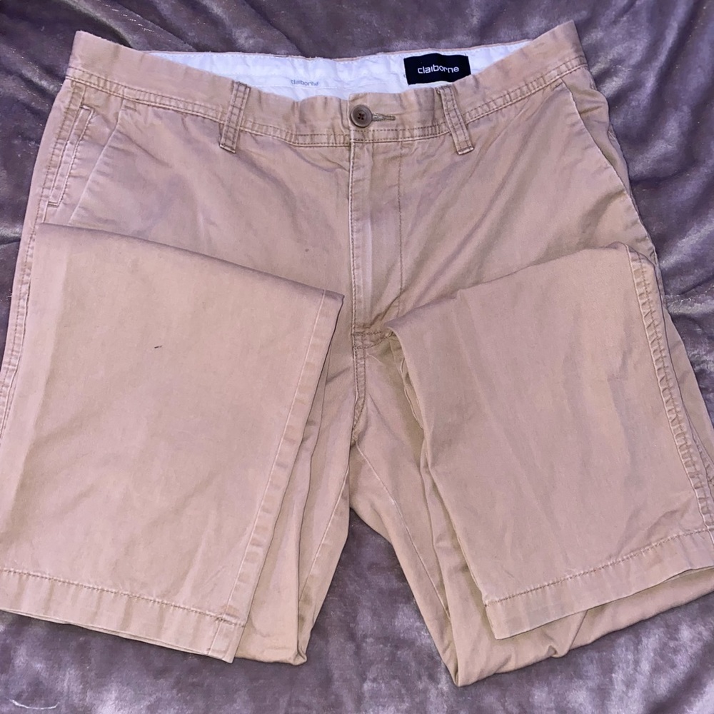 Claiborne Mens Khaki Pant